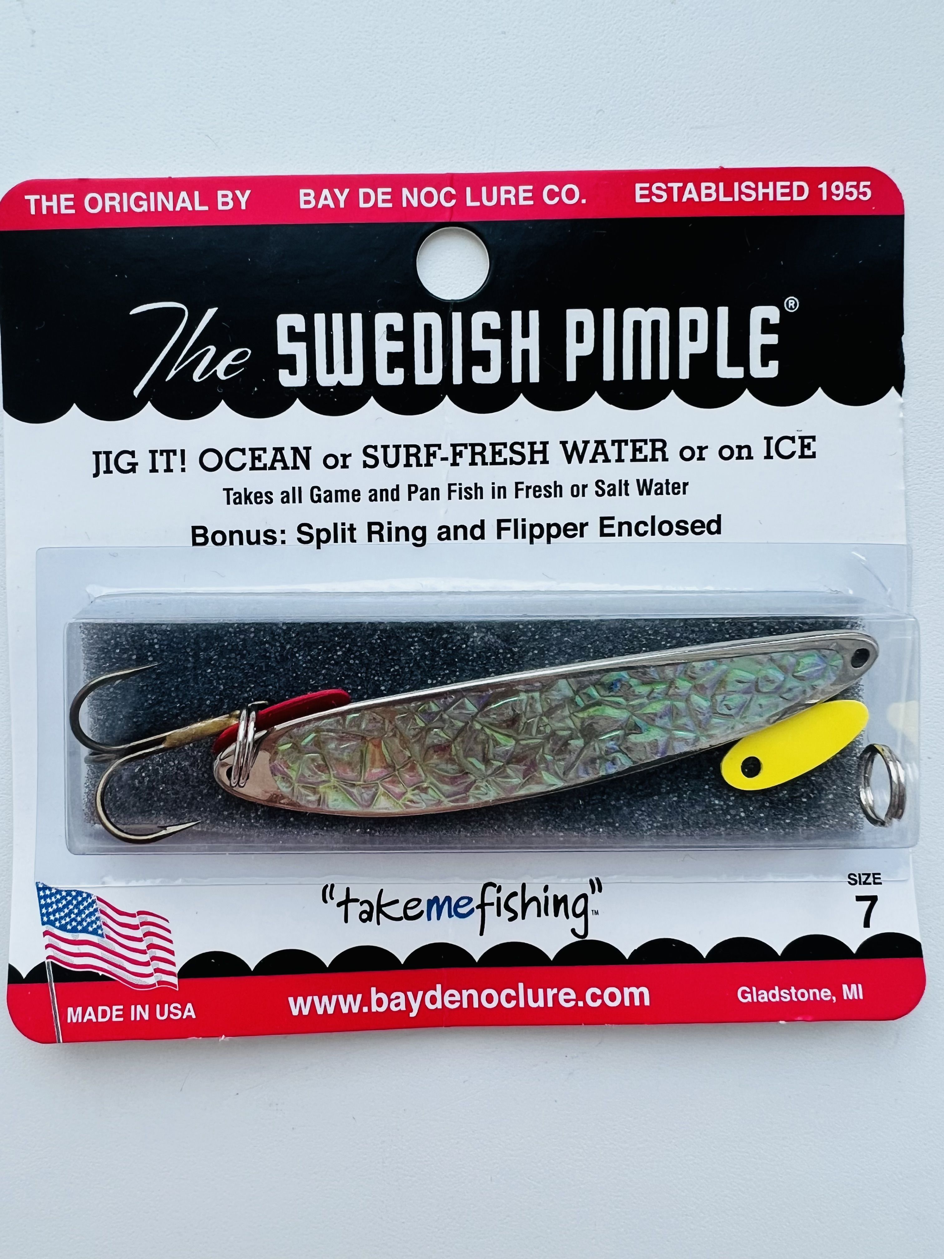 Bay de Noc Swedish Pimple - White Ice