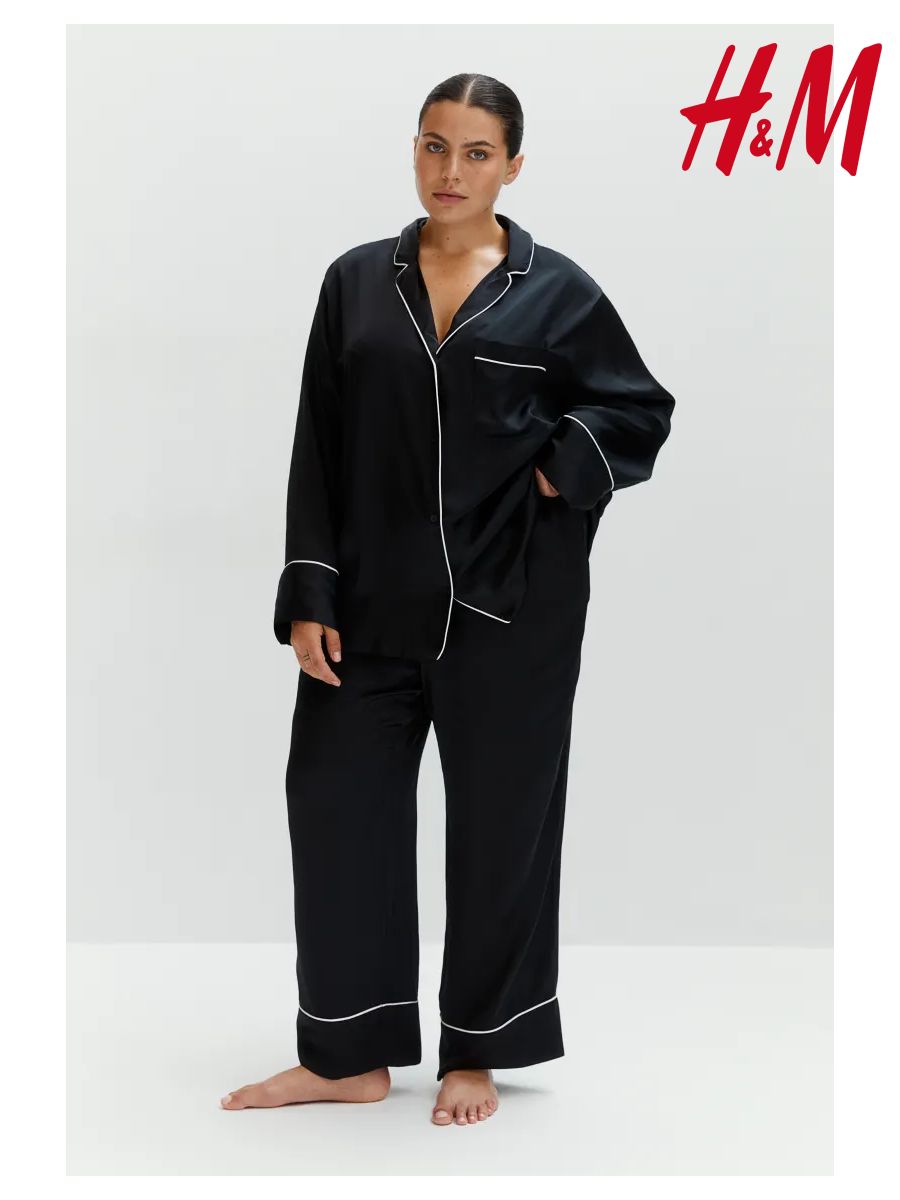 Пижамы женские H&M (Эйч энд эм) – купить пижаму женскую на OZON по ...
