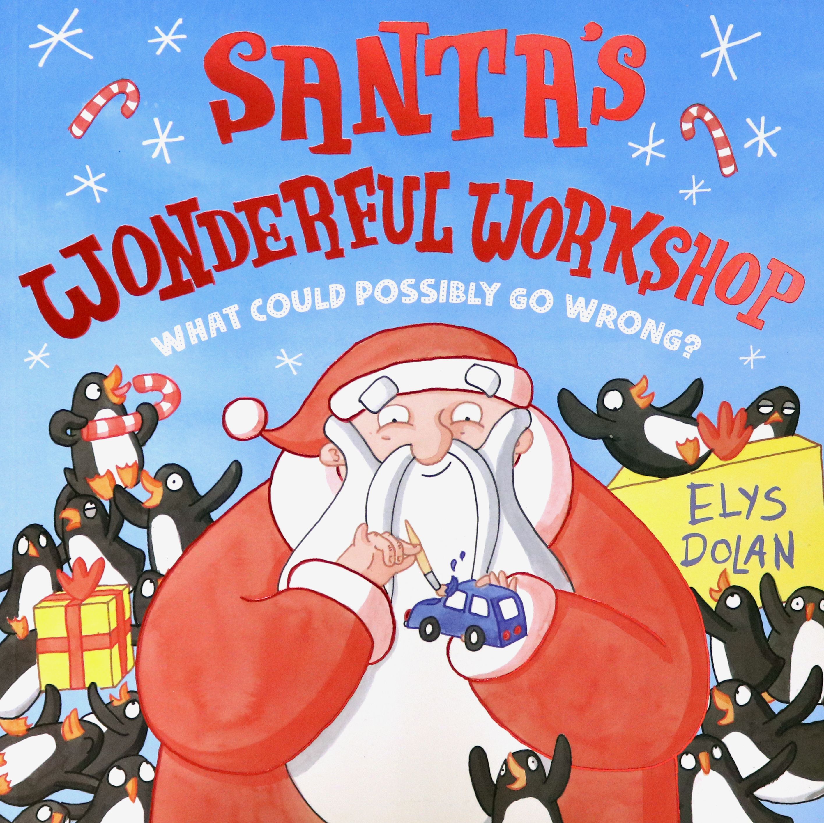 Книга санта. Santa's wonderful Workshop.