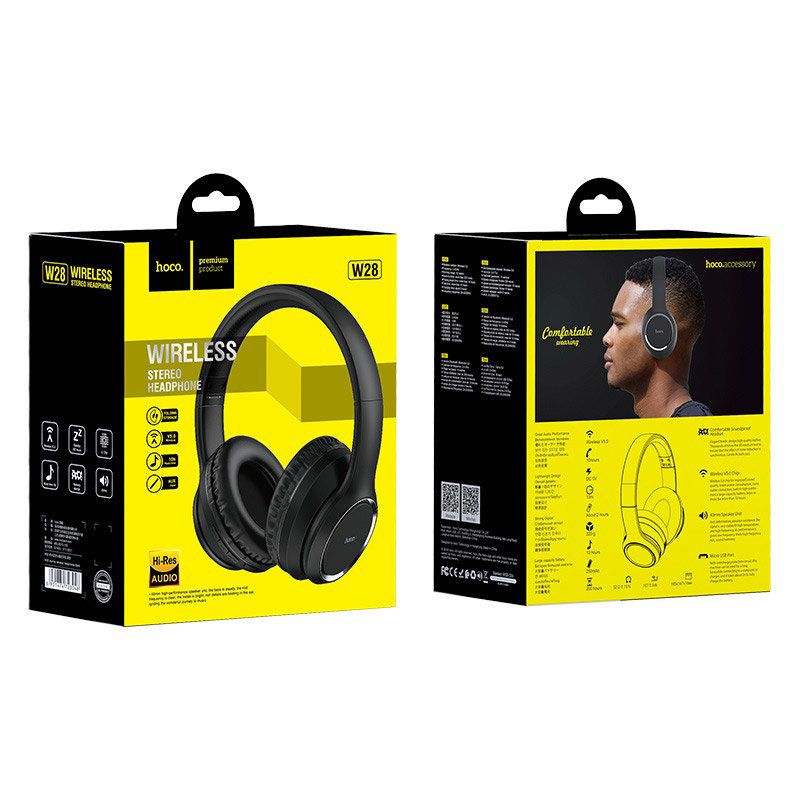 Как разобрать наушники hoco w28 Наушники Внутриканальные hoco hoco W28 Journey wireless headphones - Black - куп