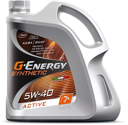 G-Energy 5W-40 Масло моторное, Синтетическое, 4 л #1