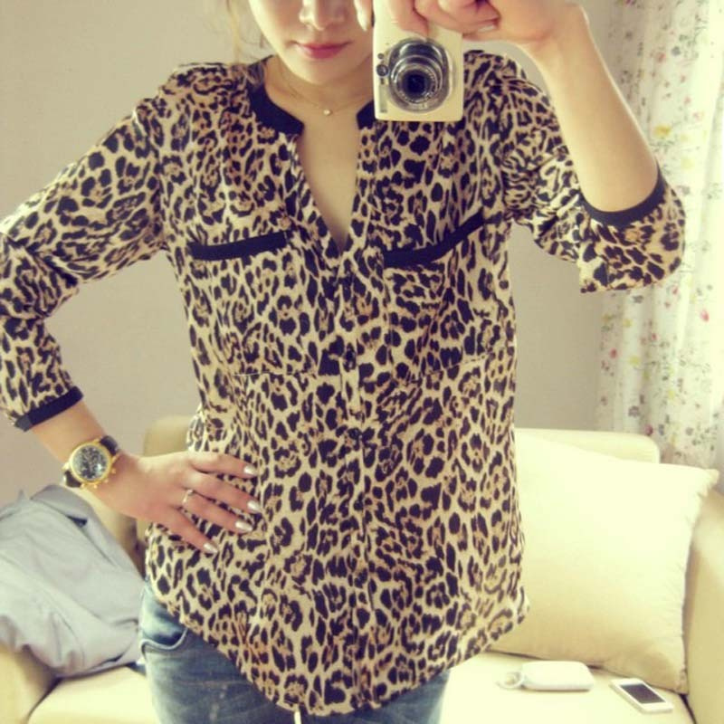 Тигровая рубашка женская с чем носить