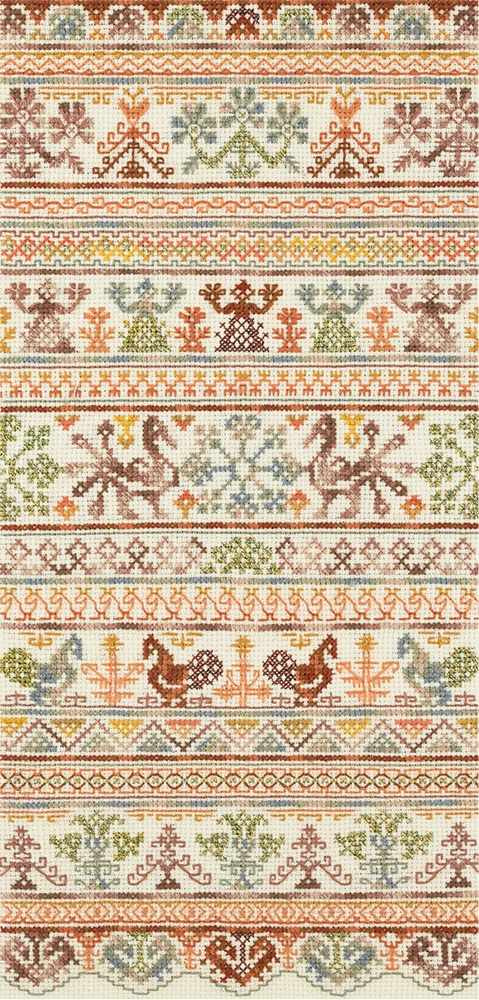 Набор для вышивания Panna O-1956 "Русские традиции", 16х33 см  #1