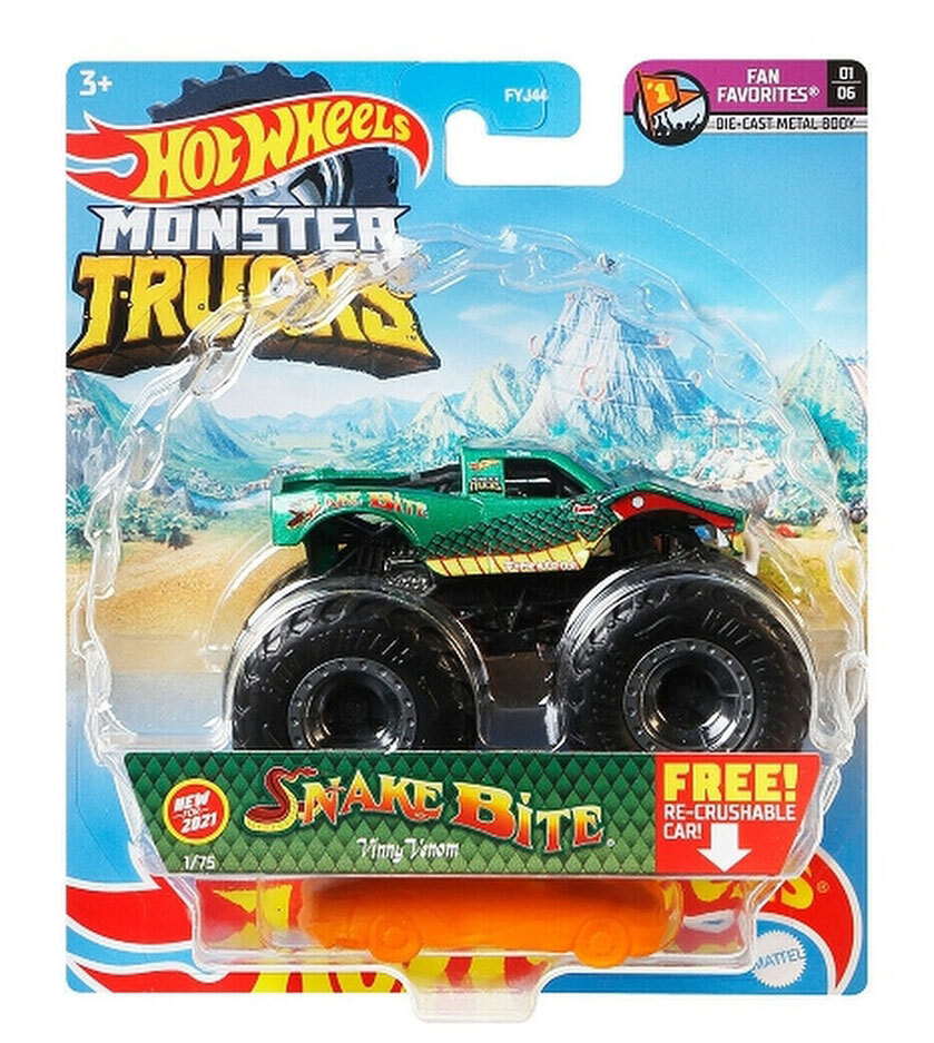 hot wheels snake bite