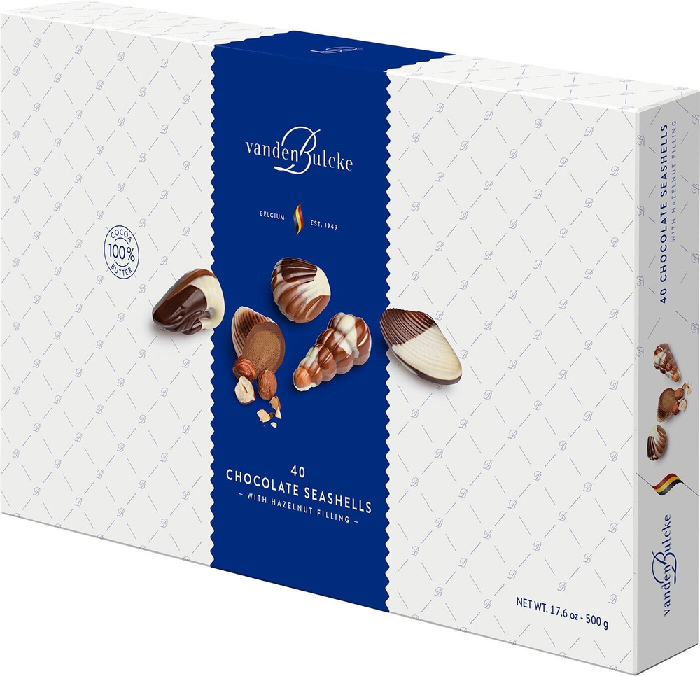 Конфеты Vandenbulcke Морские ракушки шоколадные 500г 3 шт - купить с ...