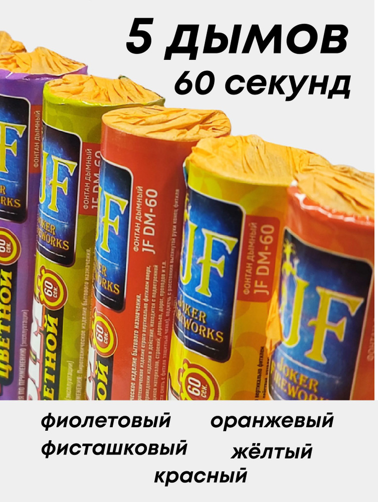 Joker Fireworks Хлопушка на праздник разноцветный #1