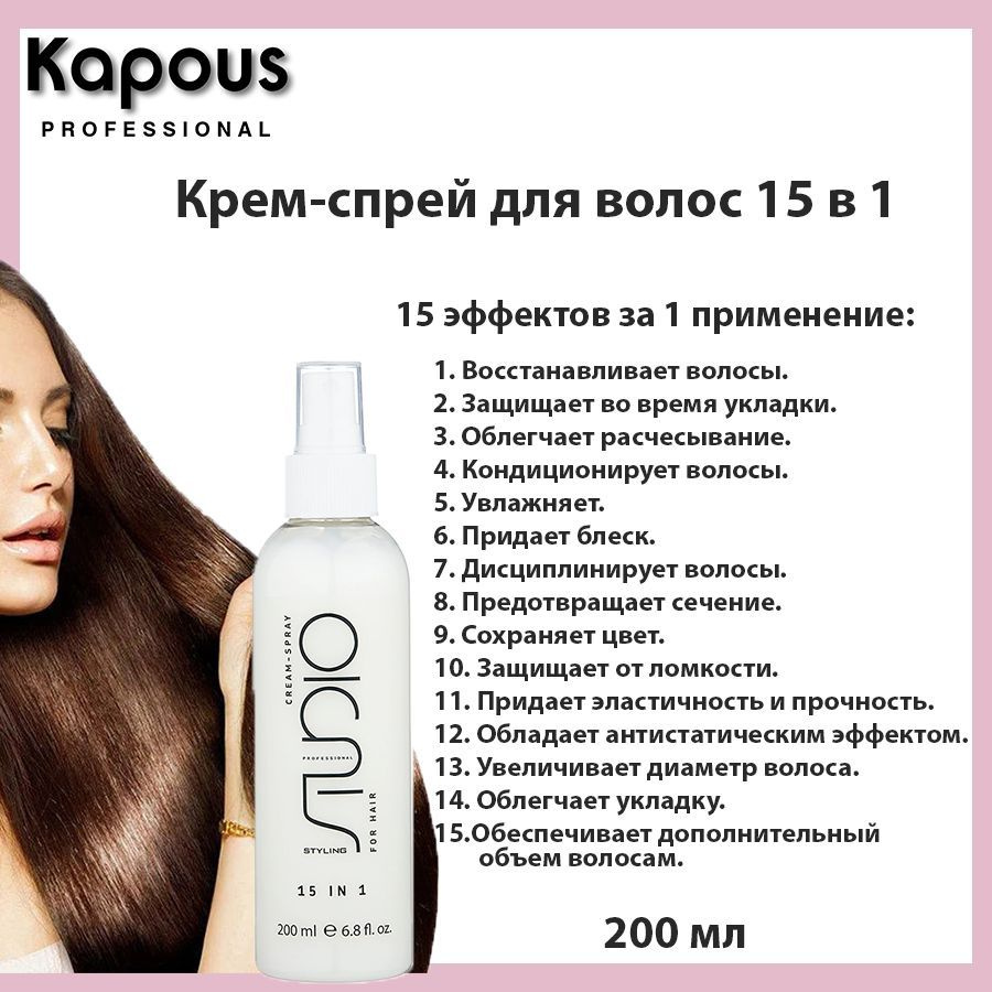 Kapous Спрей для ухода за волосами, 200 мл #1