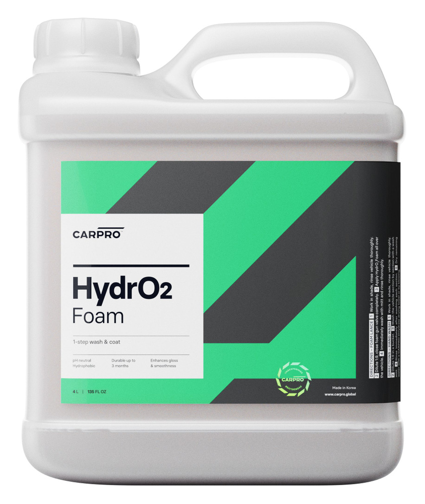 CARPRO HydrO2 Foam Очиститель кузова- шампунь ручной 4l #1