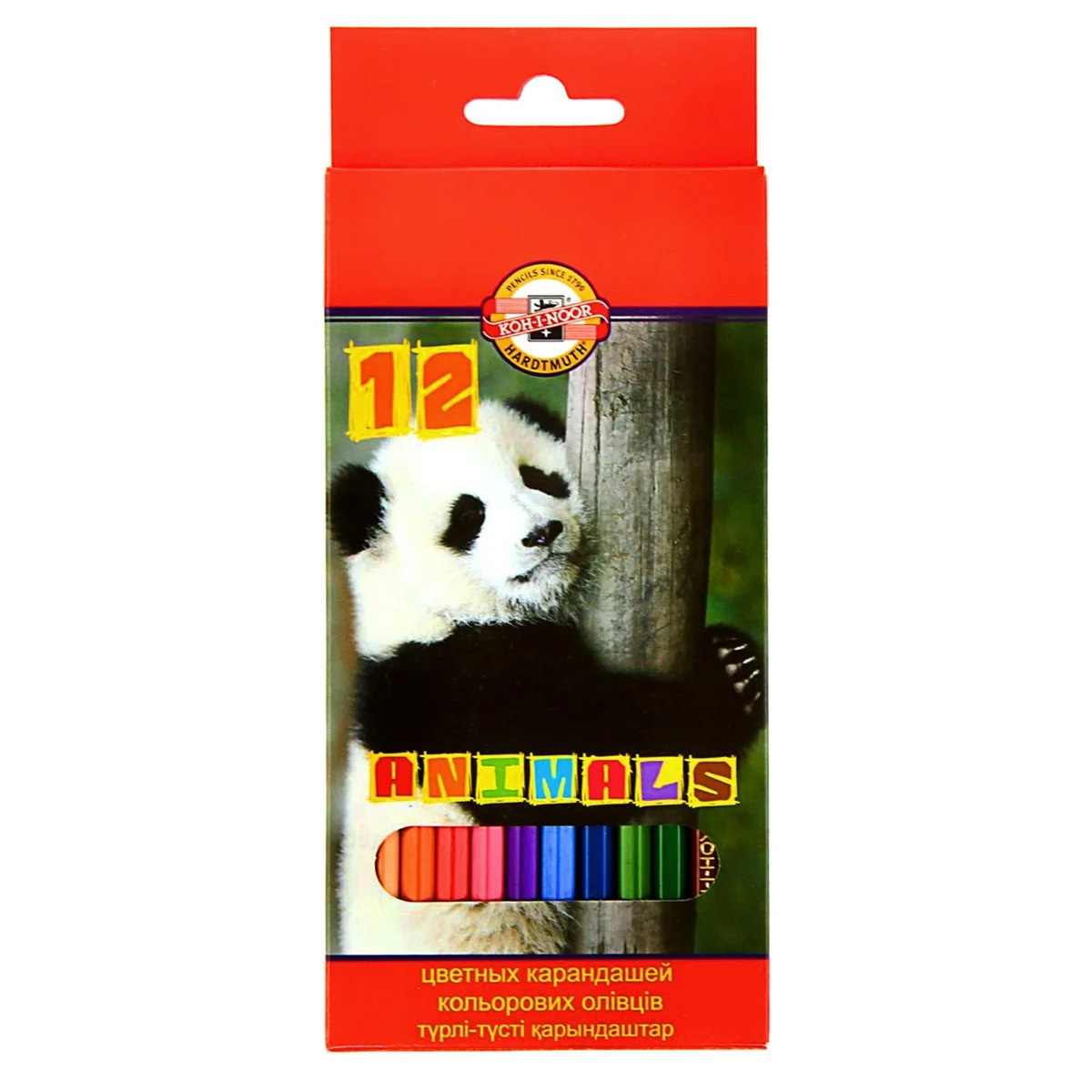 цветных карандашей 