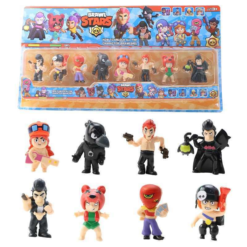 Фигурки из игры Бравл Старс (Brawl Stars) 8 шт №701 — купить в интернет ...