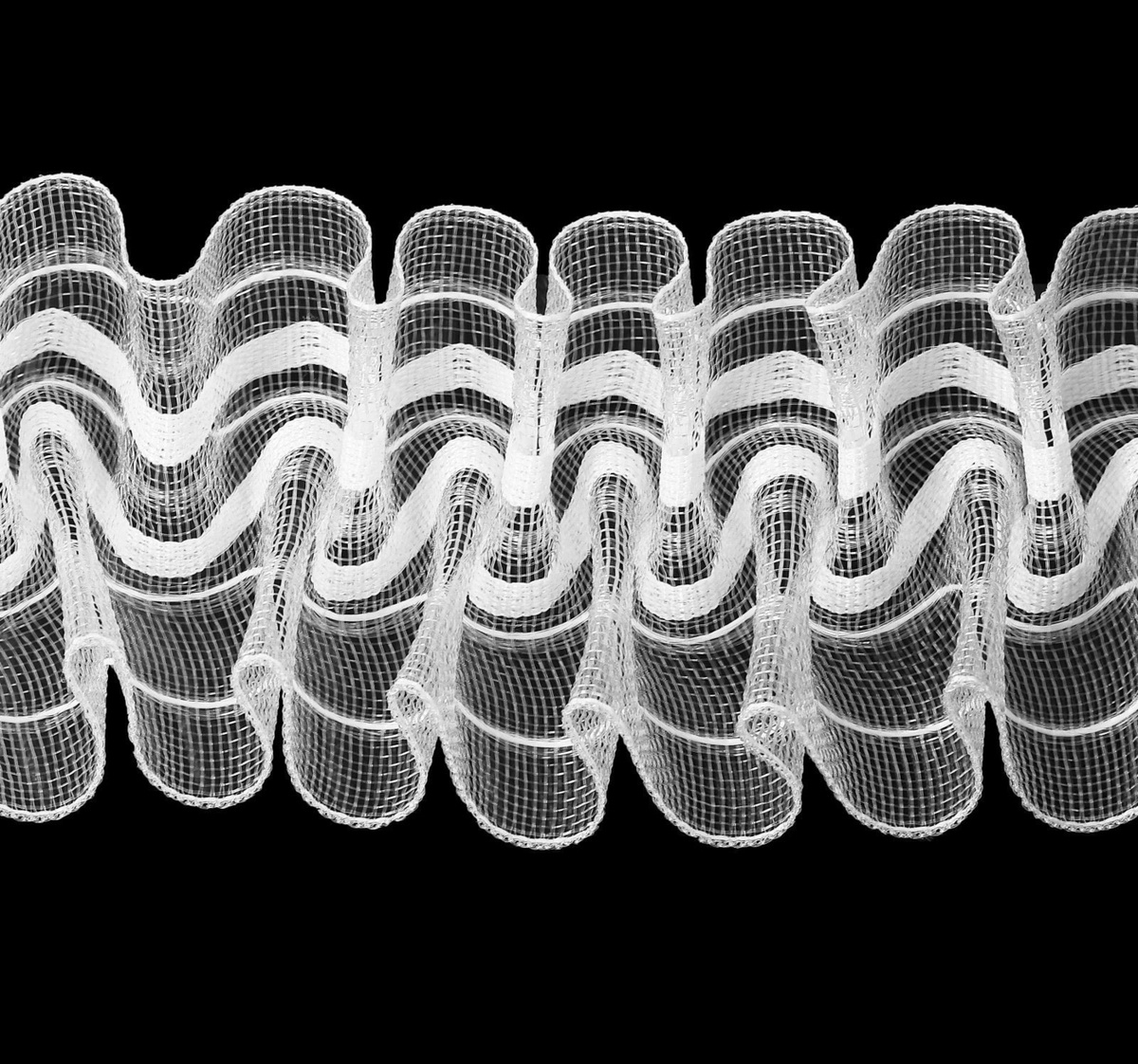 Лента шторная буфы фото