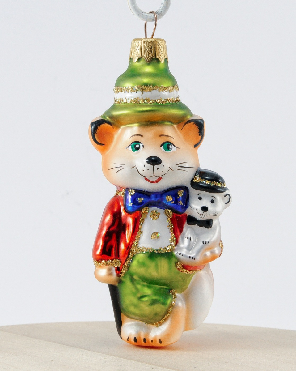 Новогодняя Игрушка Кот Новогодняя Игрушка Кот