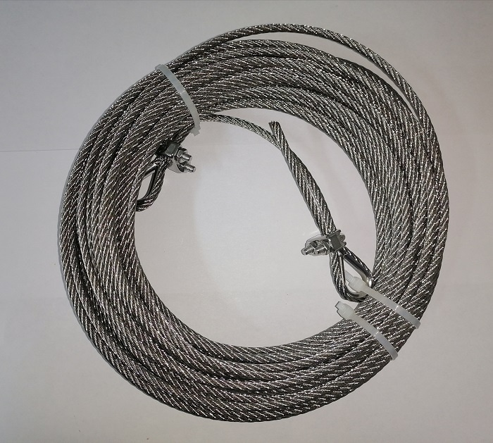 Трос из нержавеющей стали (толщина 4 мм) 20 м — купить в интернет ...