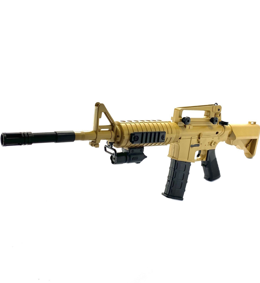 Автомат детский пневматический M16(M4) с лазерным прицелом. — купить в ...