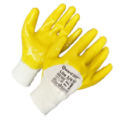 Перчатки защитные Gward Lite Премиум-нитриловые, покрытые в три четверти, размер: 10 (XL), 12 пар  #1