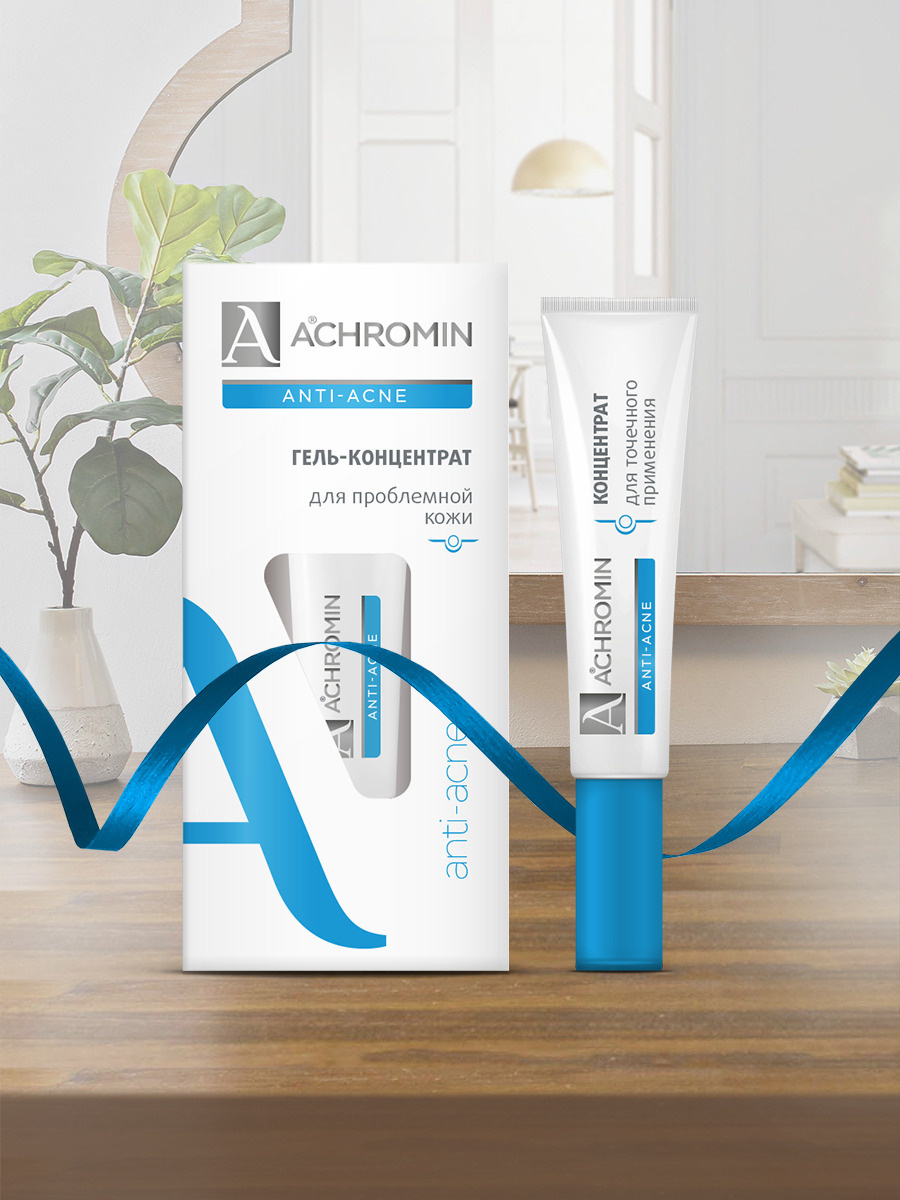 Achromin / Ахромин Концентрат точечного действия анти-акне, туба 15 мл  #1