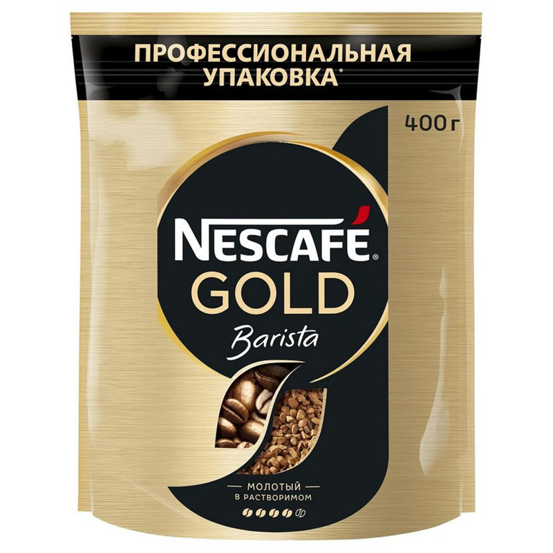 Кофе растворимый Nescafe Gold Barista 400 гр. — купить в интернет ...