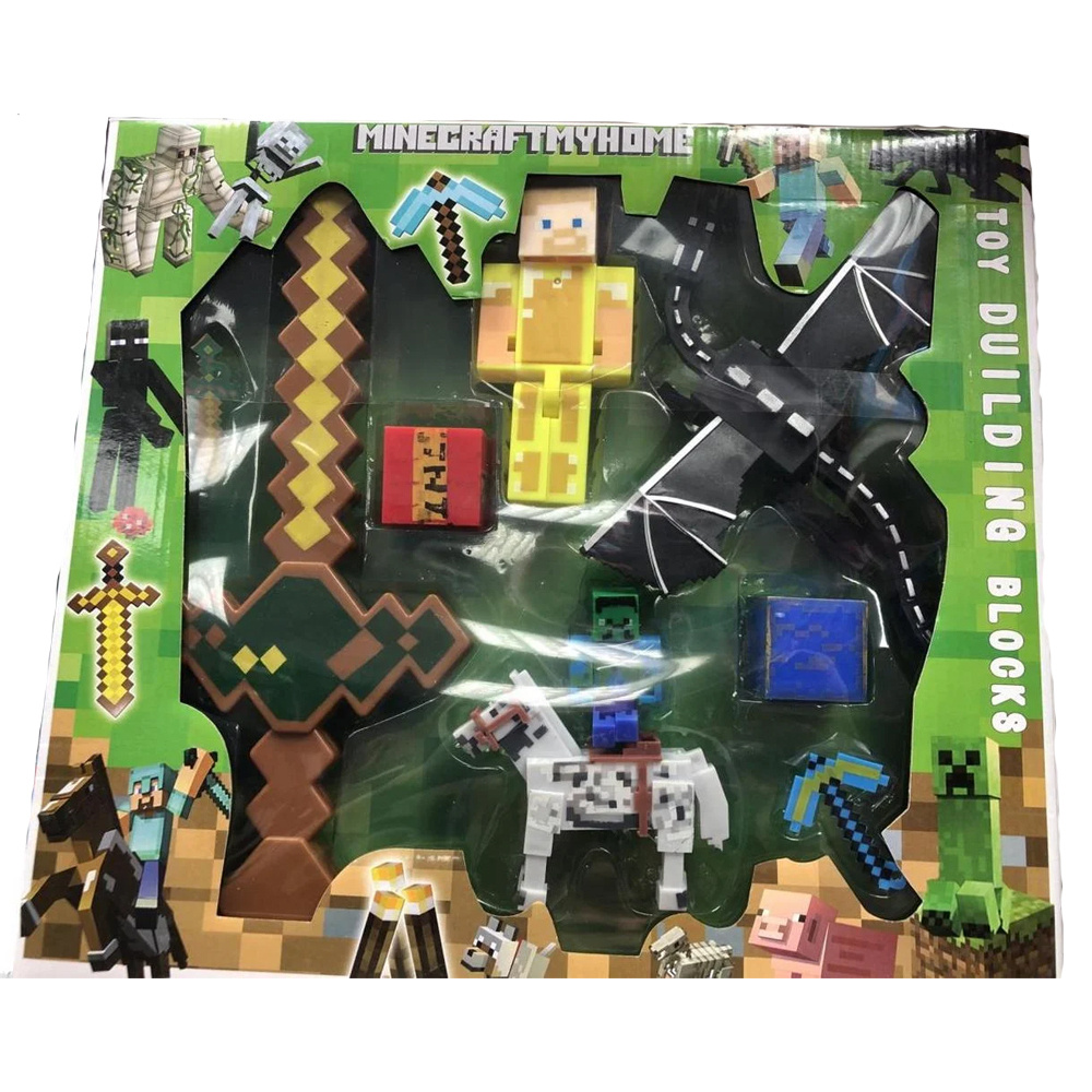 Набор фигурок Мир майнкрафта Minecraft — купить в интернет-магазине ...