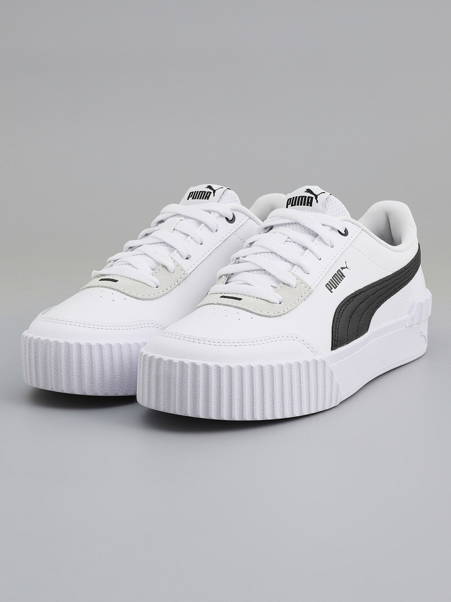 puma carina all white