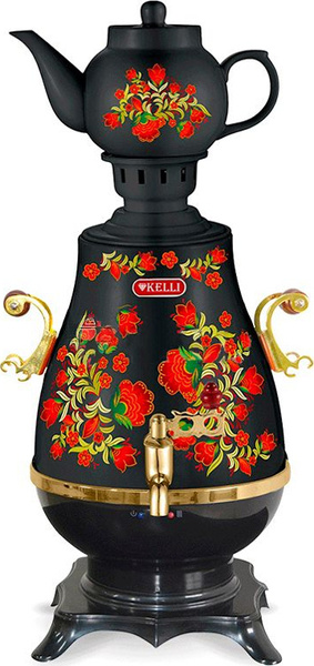 Купить электрический чайник KELLI KL-1321, Металл/стекло по низкой цене ...