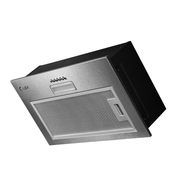 Встраиваемая вытяжка LEX GS BLOC LIGHT 600 INOX нержавеющая сталь ...