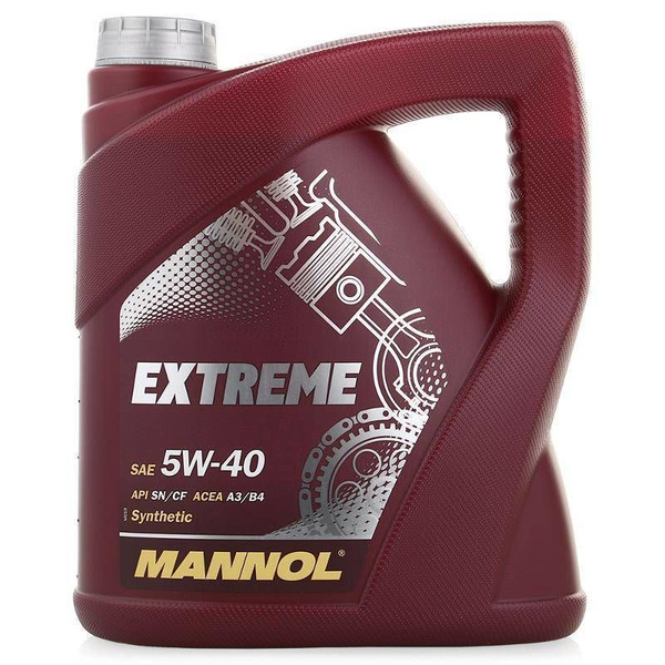 Масло моторное MANNOL 5W-40 Синтетическое - купить в интернет-магазине ...