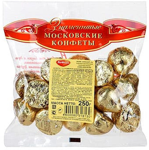 Конфеты шоколадные Рот Фронт Осенний вальс, с орехом, 250 г - купить с ...