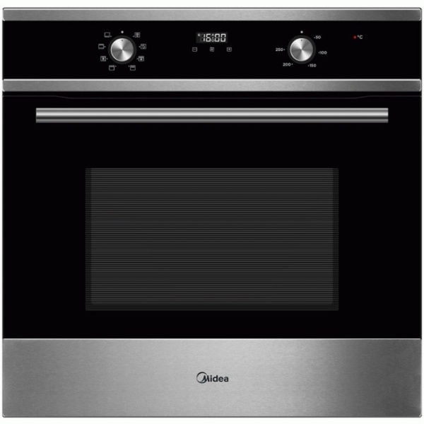Midea Электрический духовой шкаф MO 57105 X, 56 см - купить с доставкой ...