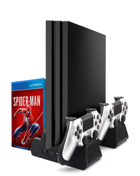 Стенд (подставка) DOBE для PS4 / PS4 Slim/Pro с функцией охлаждения и ...