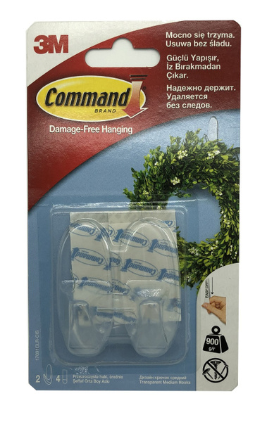 Крючок для одежды Command А23954 - купить по выгодной цене в интернет ...