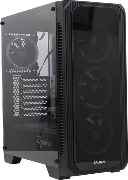 Zalman z7 neo как снять переднее стекло Компьютерный корпус Zalman Z7 NEO, черный (Z7 NEO) - купить с доставкой по выгод