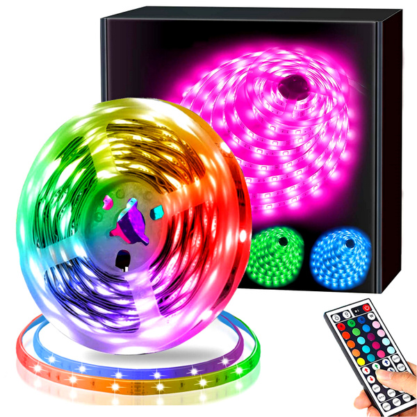 Светодиодная лента, 12В, IP65, 60 LED/m Led Strip RGB 5050 диммируемая ...