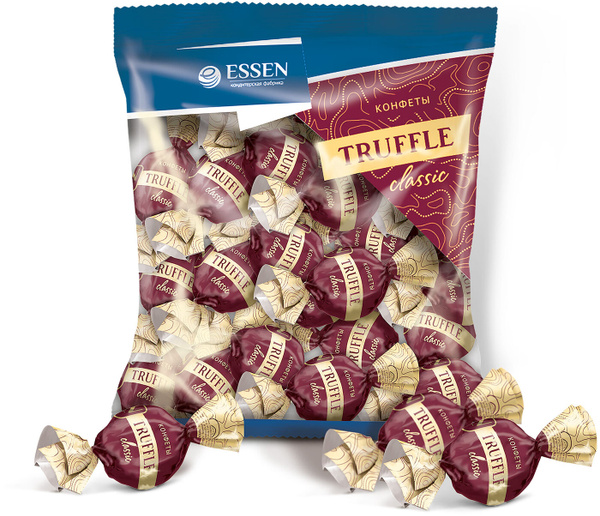 Конфеты Essen "TRUFFLE CLASSIC" пакет 1 кг купить на OZON по низкой ...
