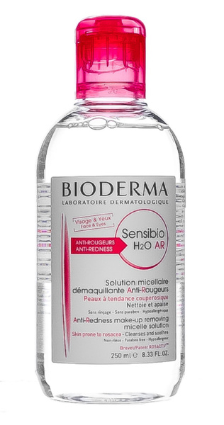 Bioderma Вода мицеллярная "Sensibio Н2О AR", 250 мл - купить с ...