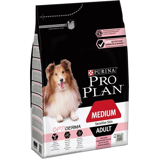Pro Plan Adult Medium Breeds Salmon сухой корм для взрослых собак ...