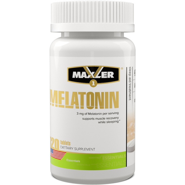 Мелатонин Maxler Melatonin 3 мг, 120 таблеток - купить с доставкой по ...