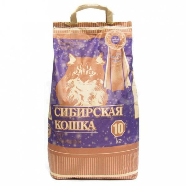 Сибирская кошка наполнитель
