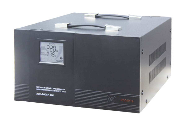 Стабилизатор напряжения РЕСАНТА АСН-8000/1-ЭМ купить по низкой цене с ...