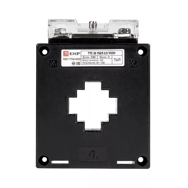 Трансформатор тока ТТЕ-30-100/5А класс точности 0,5 EKF (tte-30-100 ...