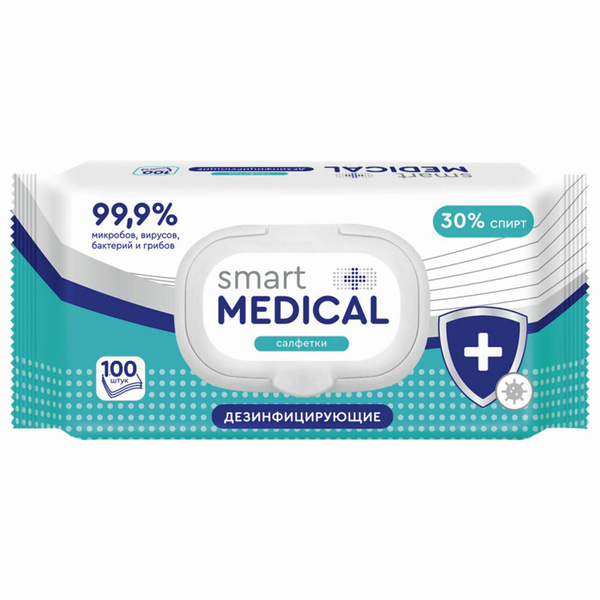 Smart medical Влажные салфетки - купить с доставкой по выгодным ценам в ...