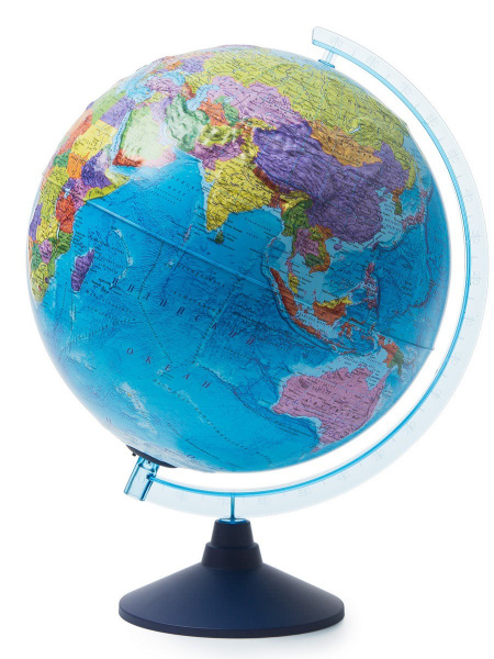 Globen Глобус Земли политический рельефный диаметр 320 мм. - купить с ...