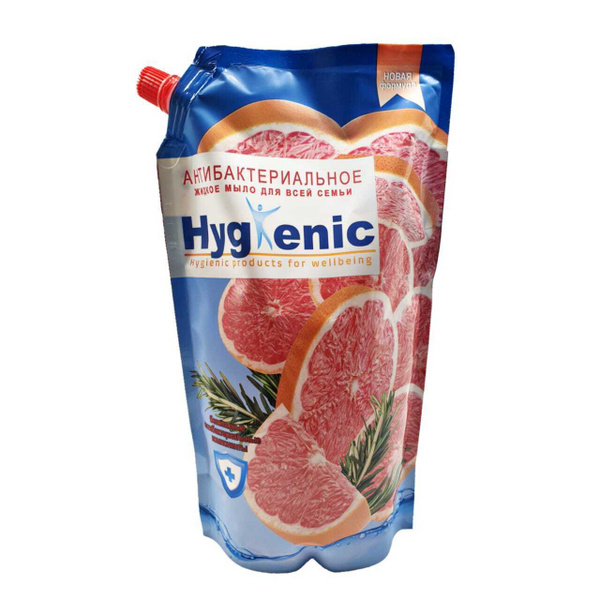 Мыло жидкое, антибактериальное Hygienic для всей семьи, 1 л - 2 ...