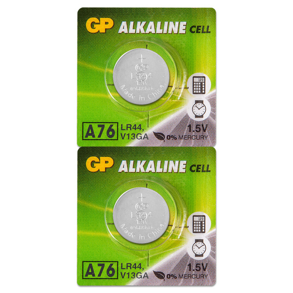 Батарейка LR44 (AG13, 1154, 357) 1.5V GP Blister, упаковка 2 шт ...