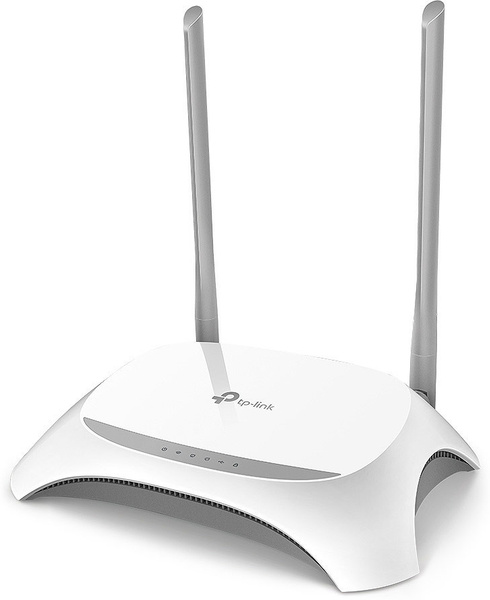 Роутер TP-Link беспроводной TL-WR842N N300 10/100BASE-TX/4G ready белый ...