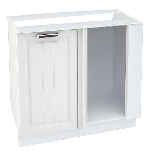 Кухонный угловой модуль напольный Прага, МДФ, 99х81.6х47.8 см купить на ...