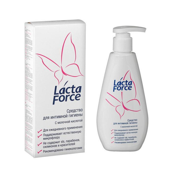 Средство для интимной гигиены 911 Lactaforce с молочной кислотой, 200 ...