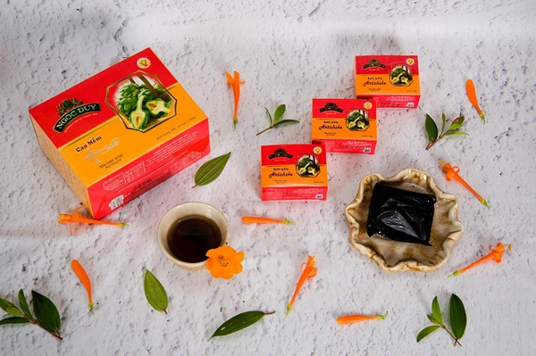 NGOC DUY Soft Jelly Artichoke Мягкая агар артишок, чай из артишока ...