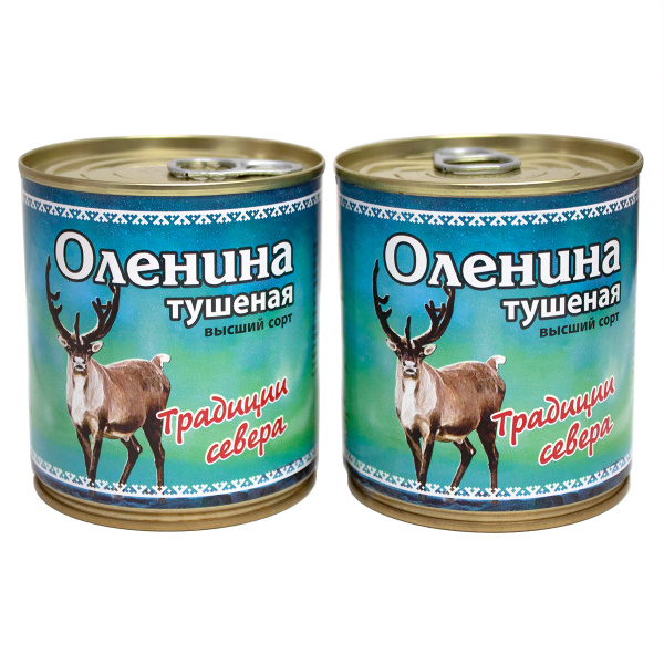 Оленина тушеная Традиции севера, 290 гр - купить с доставкой по ...