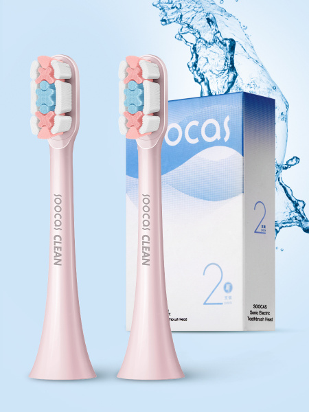 Сменные насадки для электрических зубных щеток Soocas D3 Pro/D3/X3/X3U ...