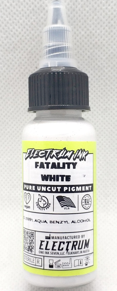 Electrum Ink Тату Краска белая 30 мл - Fatality White - купить по ...